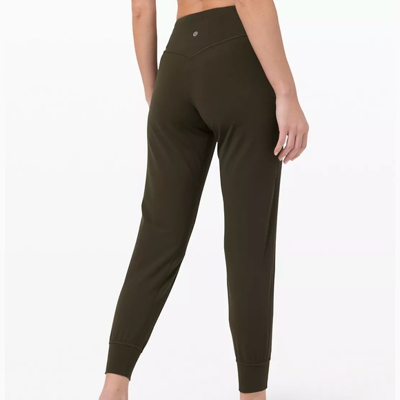 army green lulu leggings